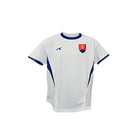 Detský futbalový dres Slovensko biely